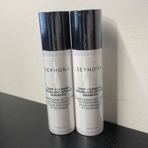 2 x Sephora Deep Cleansing Brush and Sponge Shampoo
